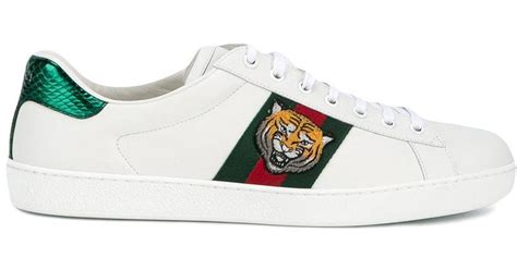 sneakers gucci ace tigre scontate|gucci ace shoes customer service.